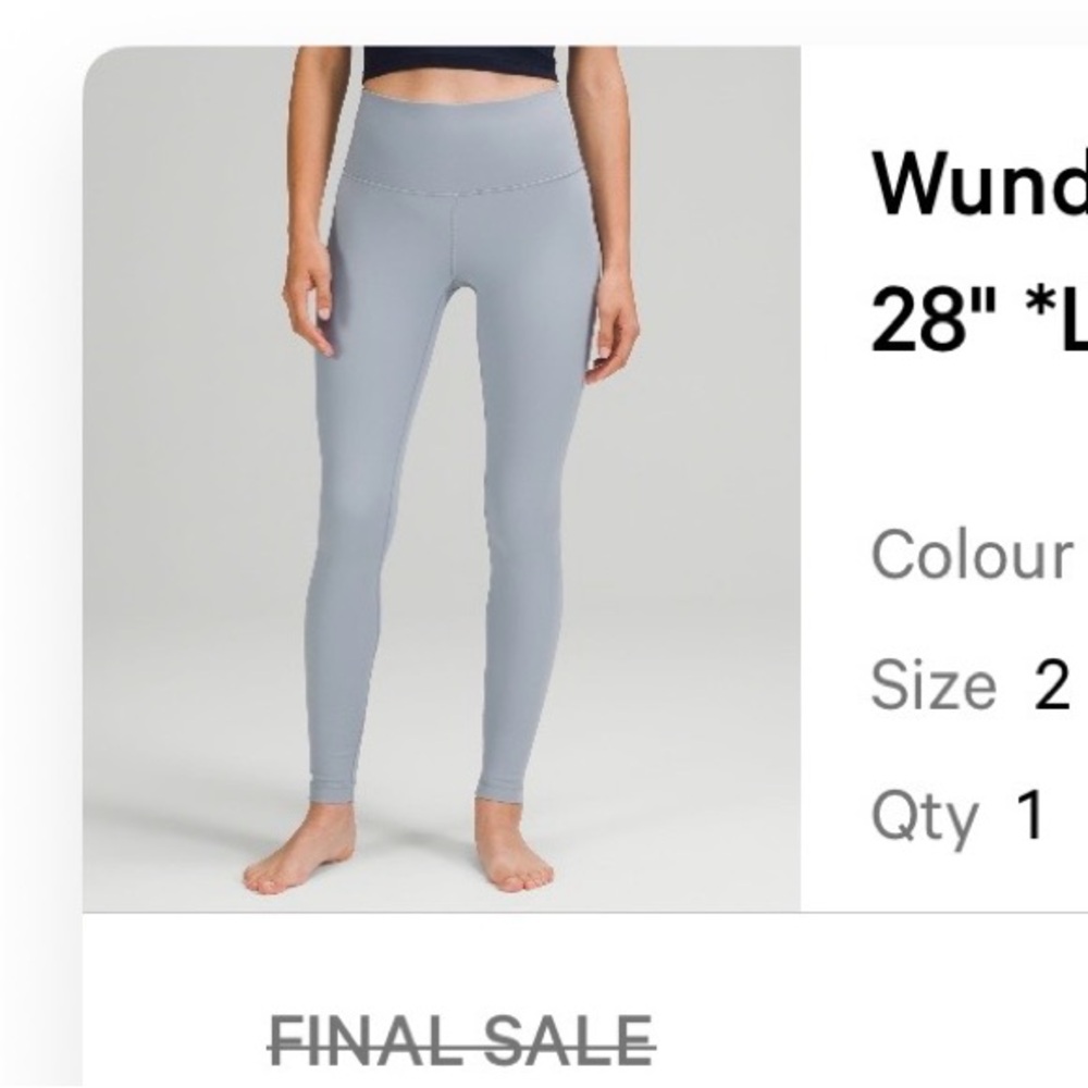 Lululemon Wunder Under High-Rise Legging